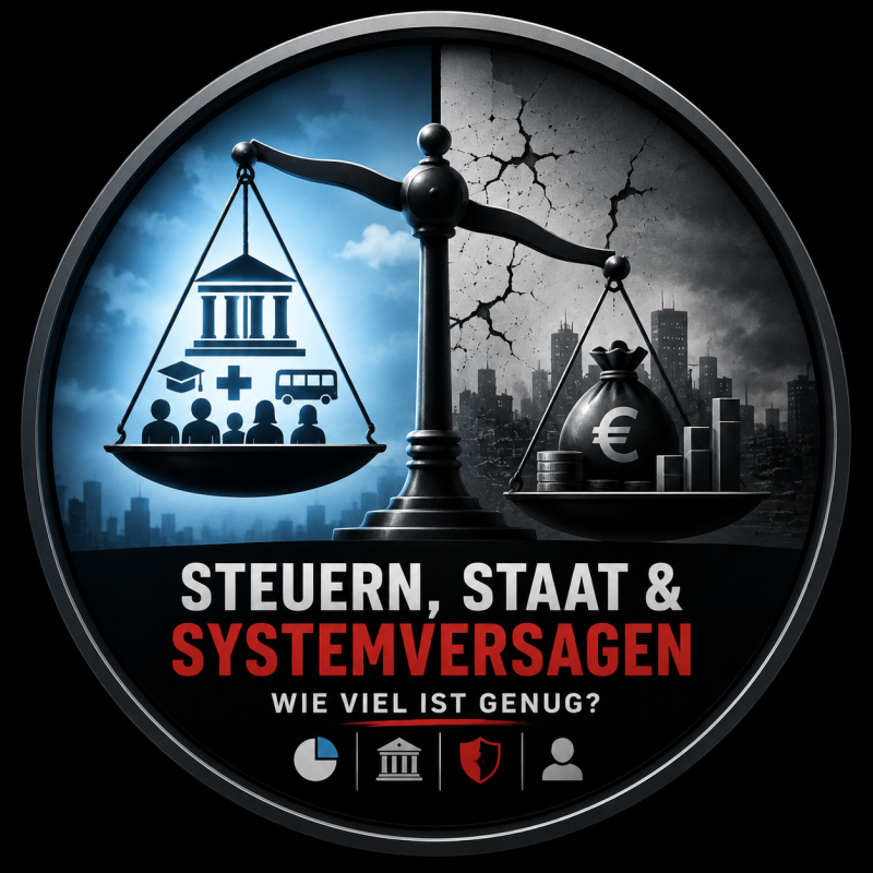 Steuern, Staat & Systemversagen &ndash; Wie viel ist genug?