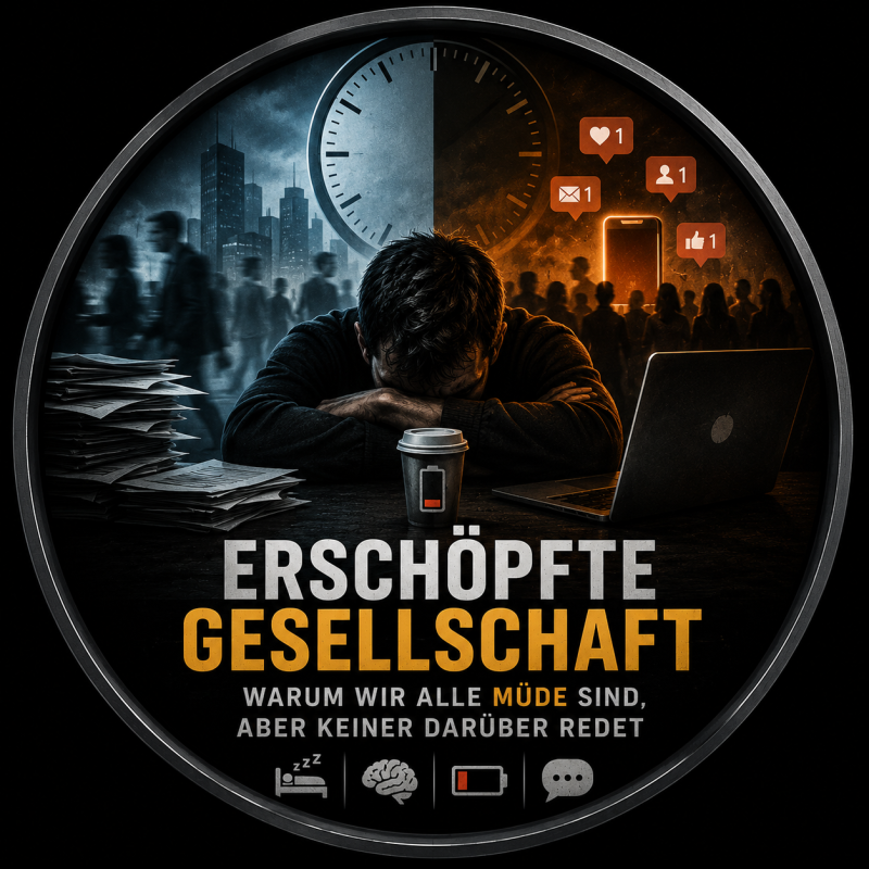 Ersch&ouml;pfte Gesellschaft &ndash; Warum wir alle m&uuml;de sind, aber keiner dar&uuml;ber redet