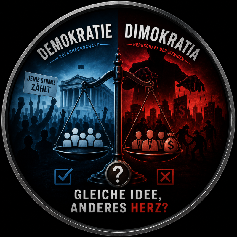 Demokratie oder Dimokratia &ndash; Gleiche Idee, anderes Herz?