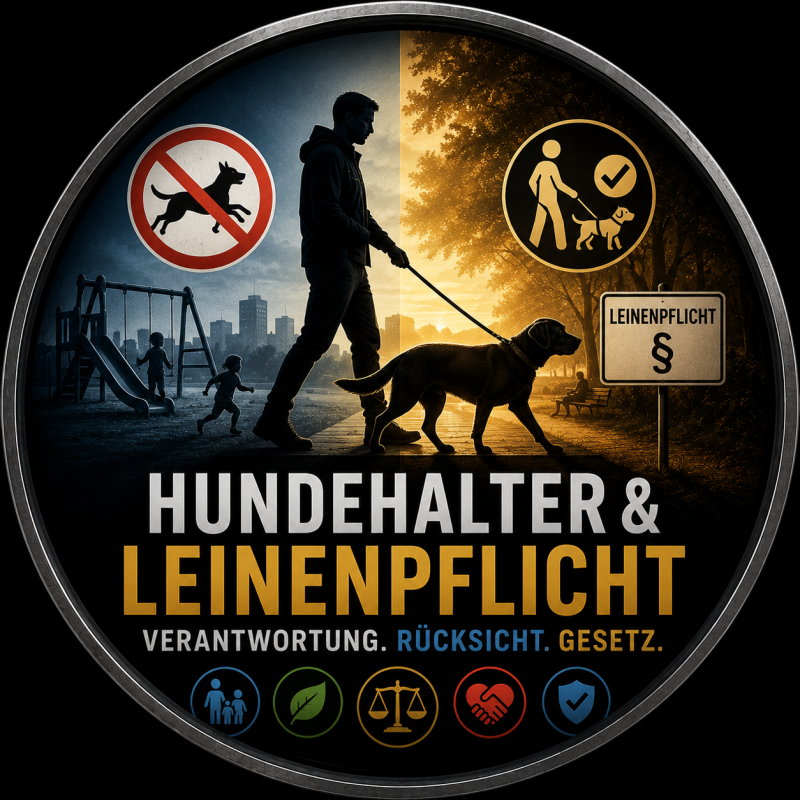 Hundehalter und Leinenpflicht: Verantwortung, R&uuml;cksicht und Gesetz