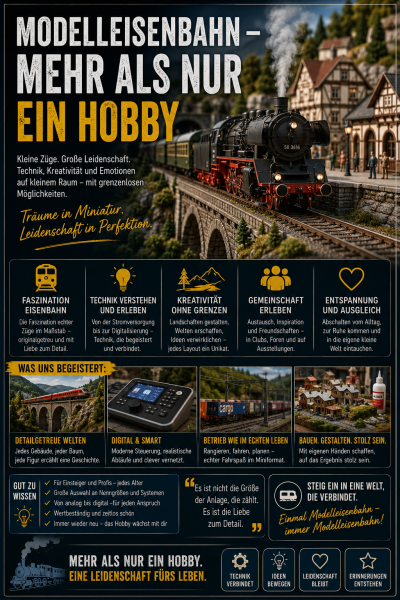 Modelleisenbahn &ndash; Mehr als nur ein Hobby