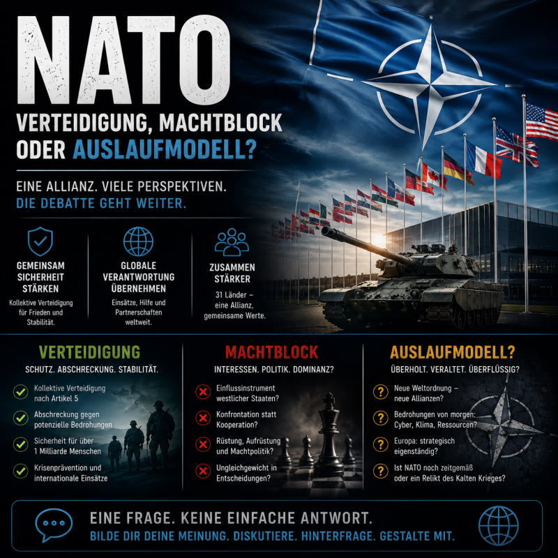 NATO &ndash; Verteidigung, Machtblock oder Auslaufmodell?