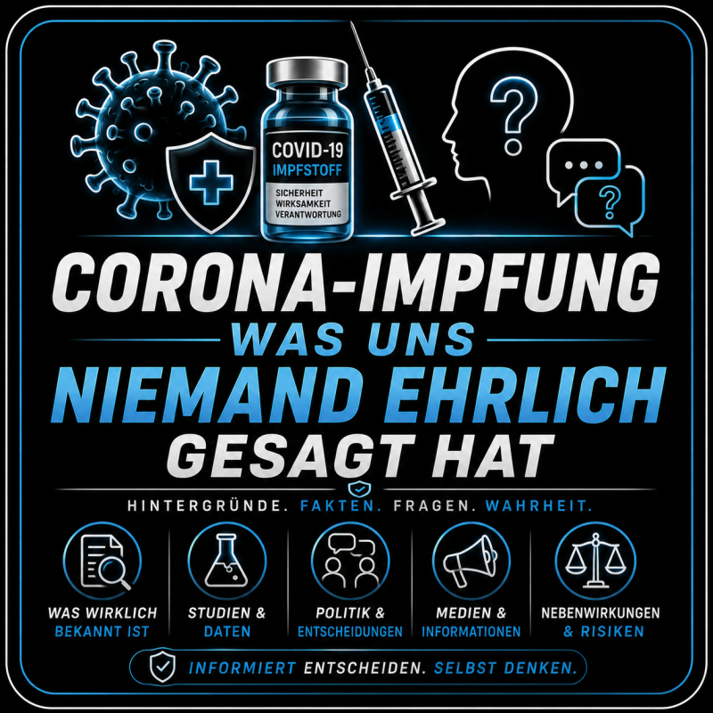 Corona-Impfung &ndash; Was uns niemand ehrlich gesagt hat