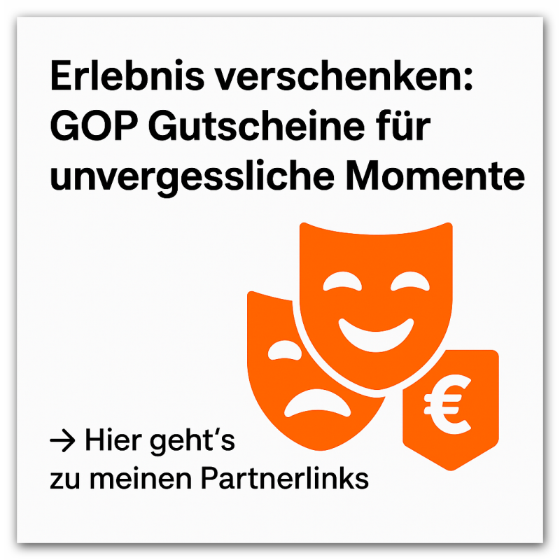 Erlebnis verschenken: GOP Gutscheine für unvergessliche Momente
