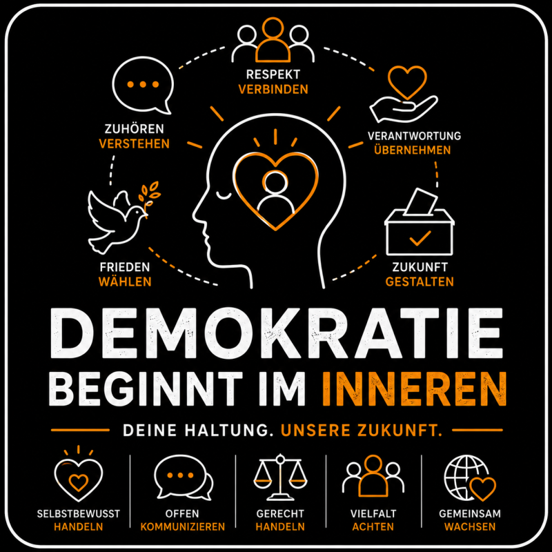 Demokratie beginnt im Inneren