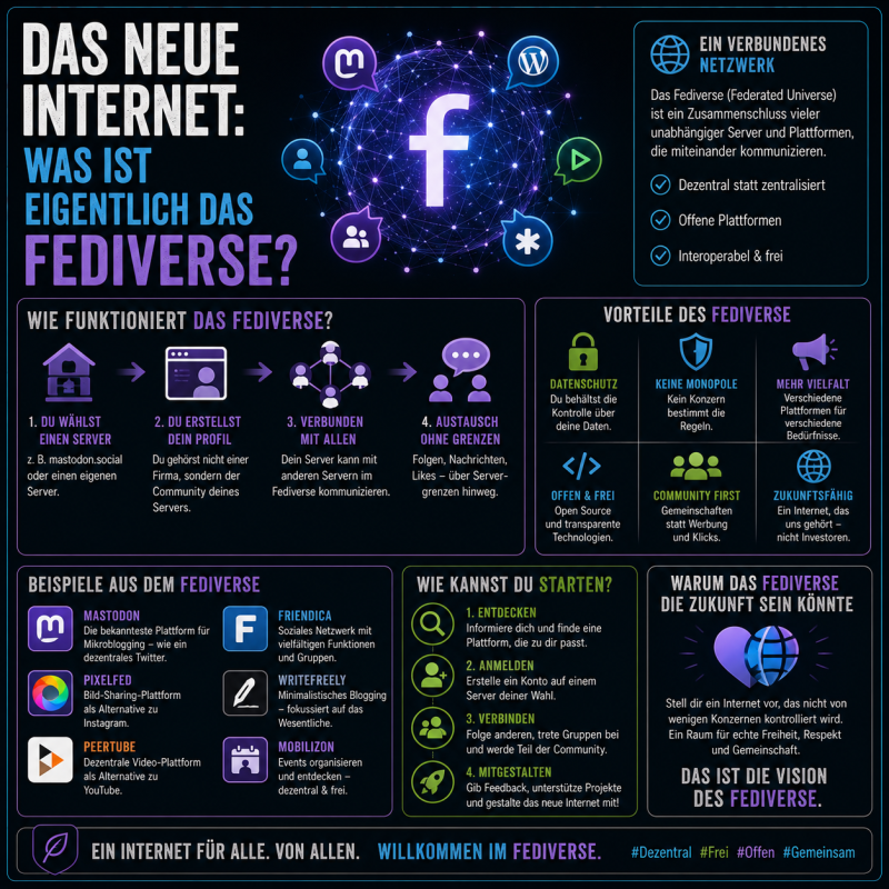 Das neue Internet: Was ist eigentlich das Fediverse?
